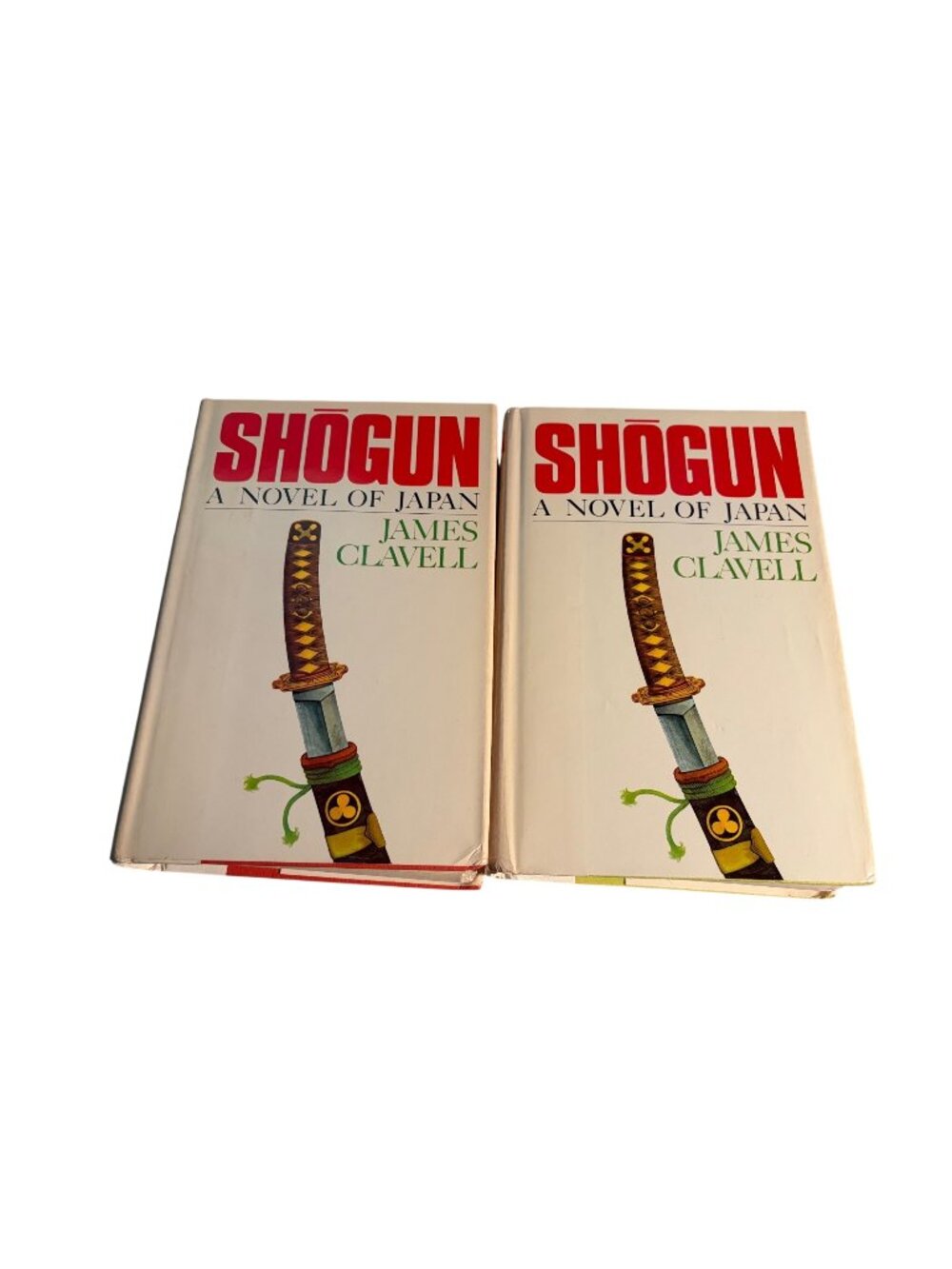 Vintage Shogun A Novel of Japan Vol 1 & 2 James Clavell 1975 Atheneum